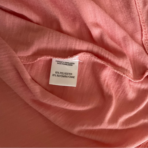 MY STYLE, PINK JERSEY TOP, SIZE: L/G - Picture 8 of 8